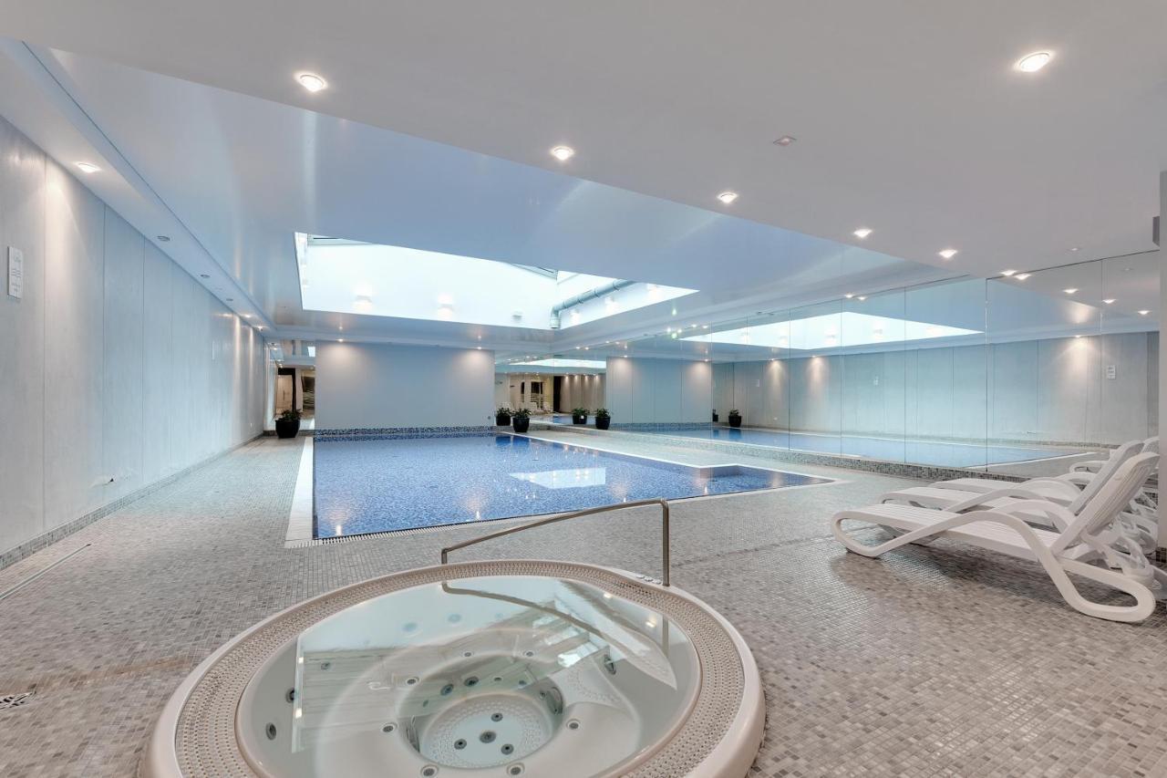 Waterlane Riverside - Spa, Pool, Gym & Parking By Downtown Apartments Gdańsk Exterior foto