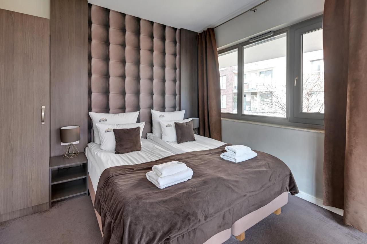 Waterlane Riverside - Spa, Pool, Gym & Parking By Downtown Apartments Gdańsk Exterior foto