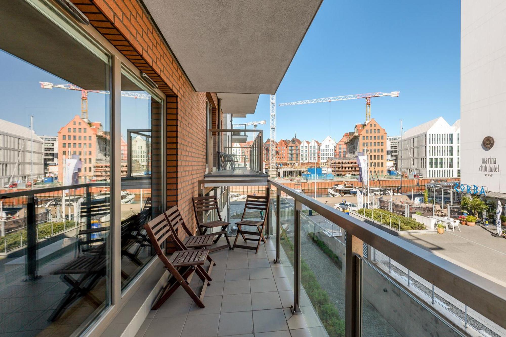 Waterlane Riverside - Spa, Pool, Gym & Parking By Downtown Apartments Gdańsk Quarto foto