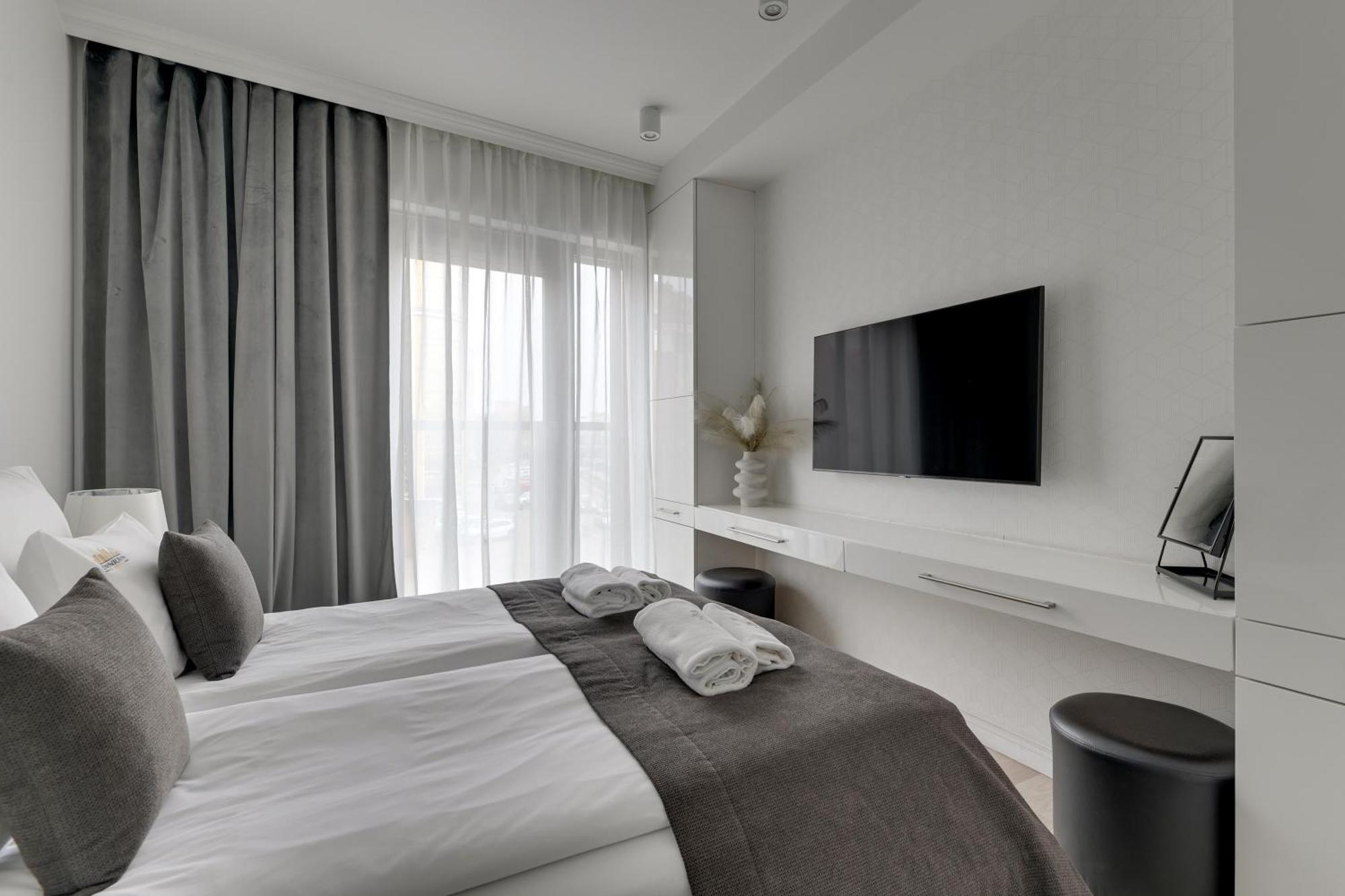 Waterlane Riverside - Spa, Pool, Gym & Parking By Downtown Apartments Gdańsk Quarto foto