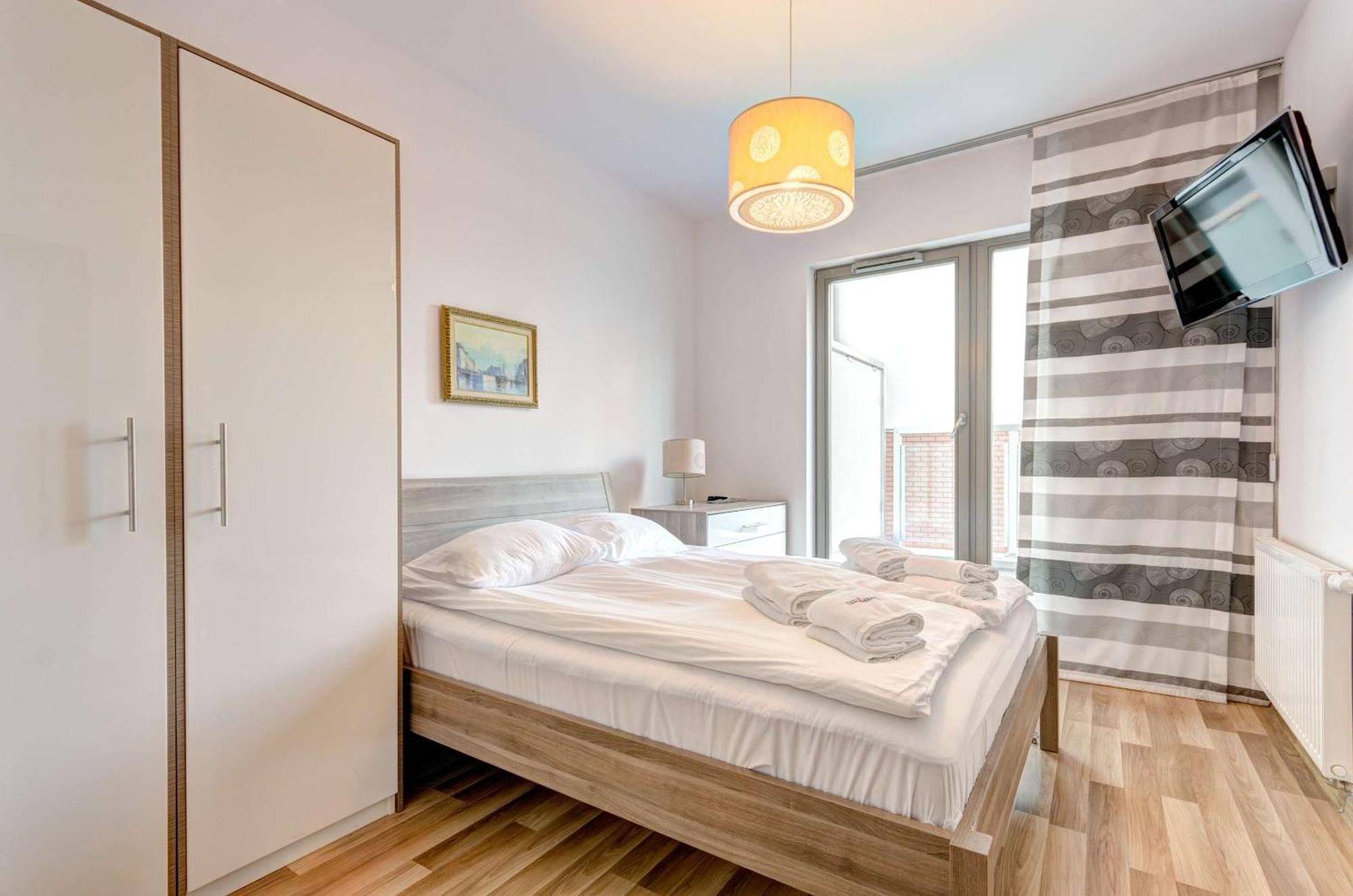 Waterlane Riverside - Spa, Pool, Gym & Parking By Downtown Apartments Gdańsk Quarto foto